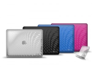 iCC802 Flexi-Clear (TPU) Case with Dot Wave Pattern -“ Retail $29.99