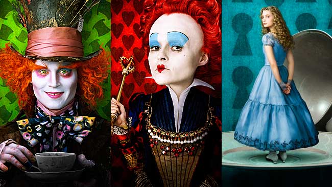 Alice in Wonderland Premiere Event on Feb. 19