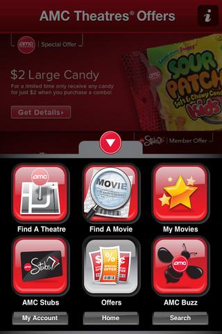 Movie Times  on New Amc Theatres App Hits Ios   Check Rewards  Movie Times   Takes On