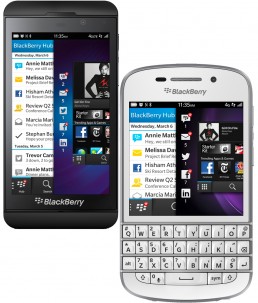 BlackBerry Z10 Q10