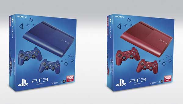 PS3 Red and Blue boxed