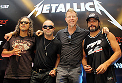 metallicathrough