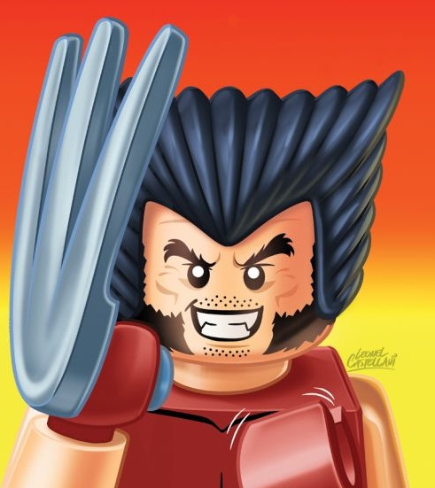 LEGO Wolverine Crop