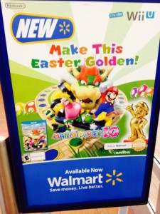 Walmart Gold Mario Amiibo