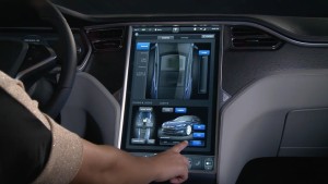 Tesla-computer-console