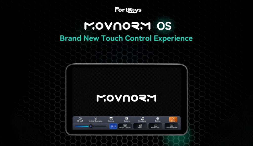MOVNORM OS. Image credit: Portkeys